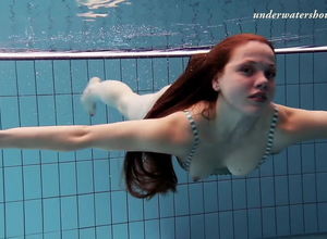 Salaka Ribkina underwater swimming