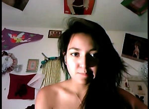 Adorable Indian teenager bare-chested..