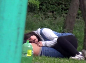 Youthfull Latin duo caught in the Park